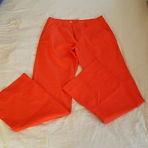 Perfect khakis in orange